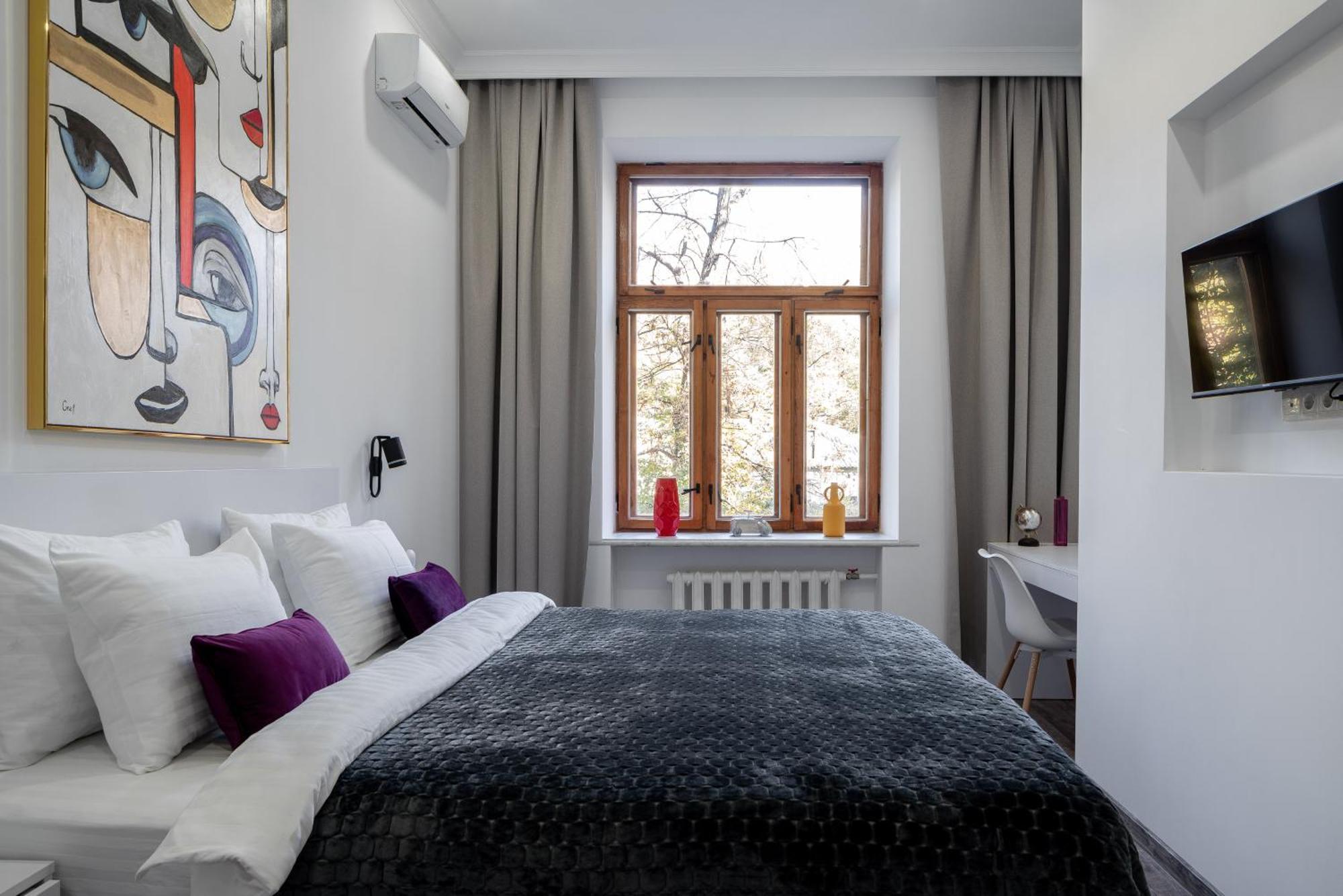 Yaroslav Val Lux Apartments Kiev Bagian luar foto