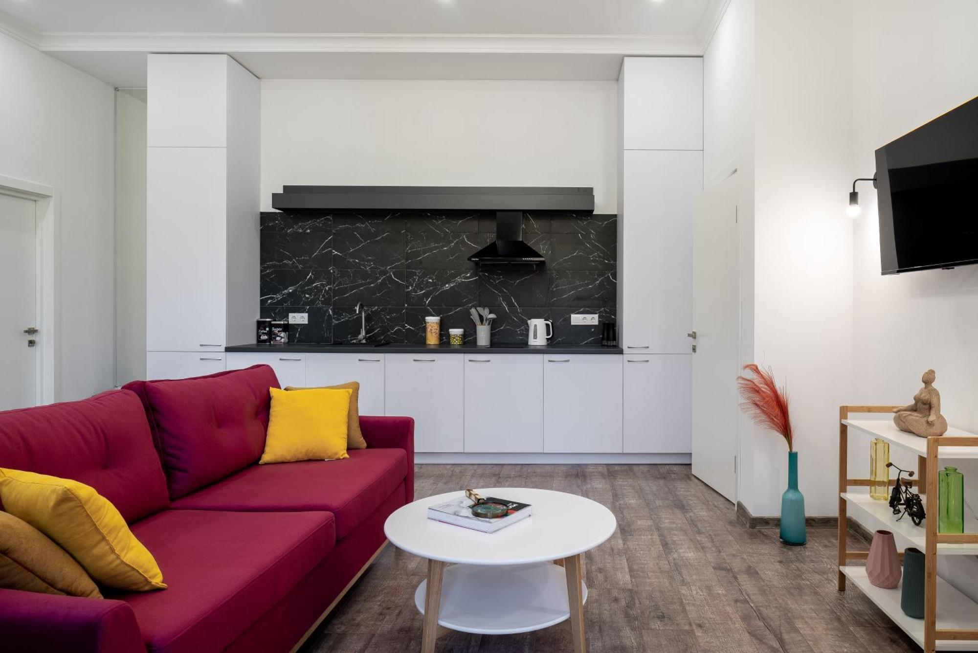 Yaroslav Val Lux Apartments Kiev Bagian luar foto