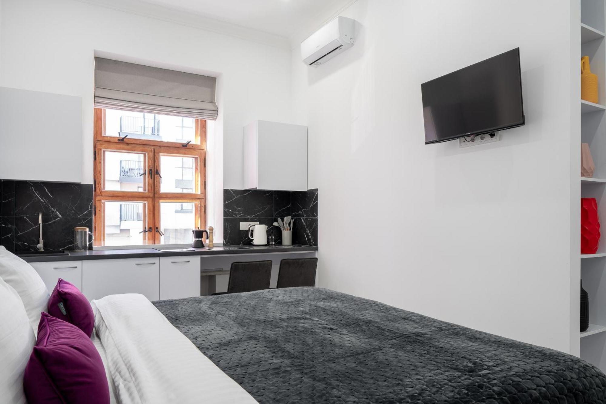 Yaroslav Val Lux Apartments Kiev Bagian luar foto